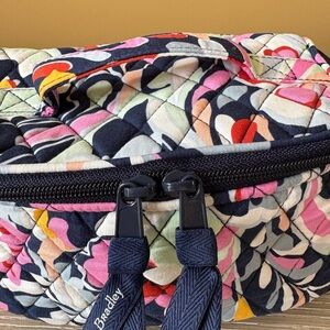 Vera Bradley Floral Quilted Cosmetic Bag